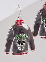 Ugly Christmas Sweater Statement Earring