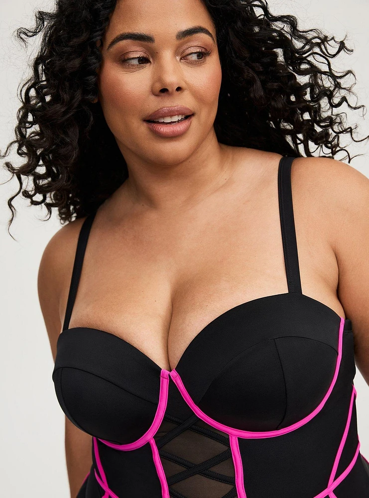 XO Slim Fix One Piece Swimsuit
