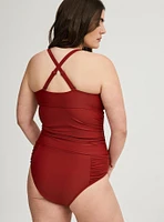 Wire-Free XO Cinch Side Tankini