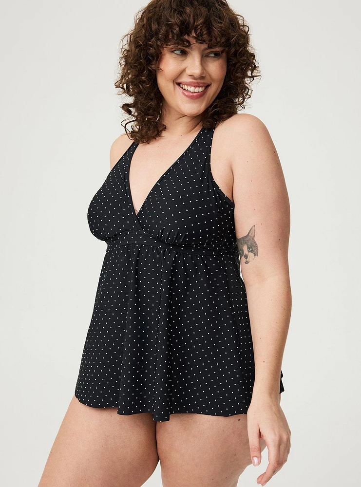 Strappy A-line Tankini
