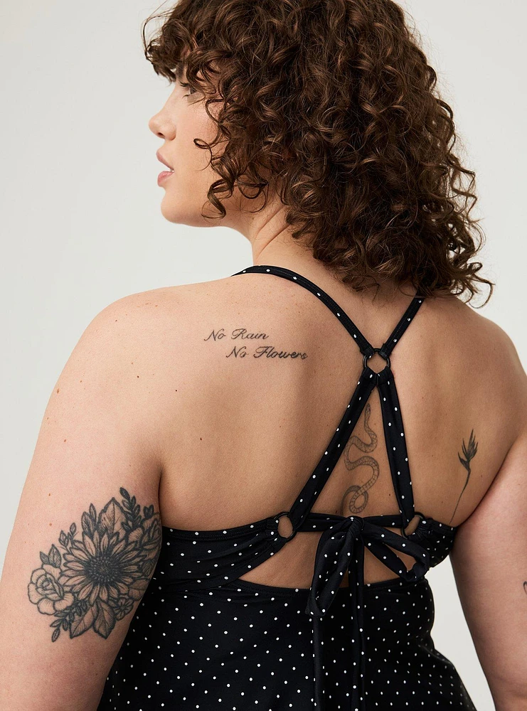 Strappy A-line Tankini