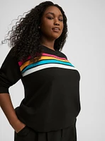 Drop Shoulder Crew Sweatshirt