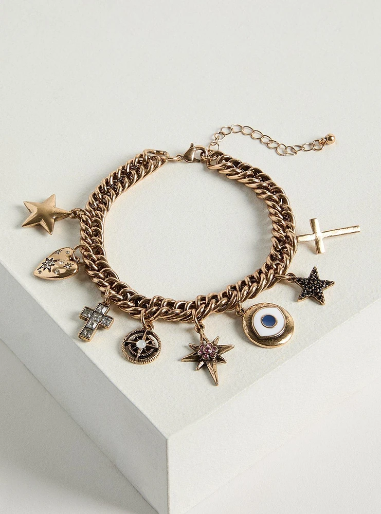 Celestial Charm Bracelet