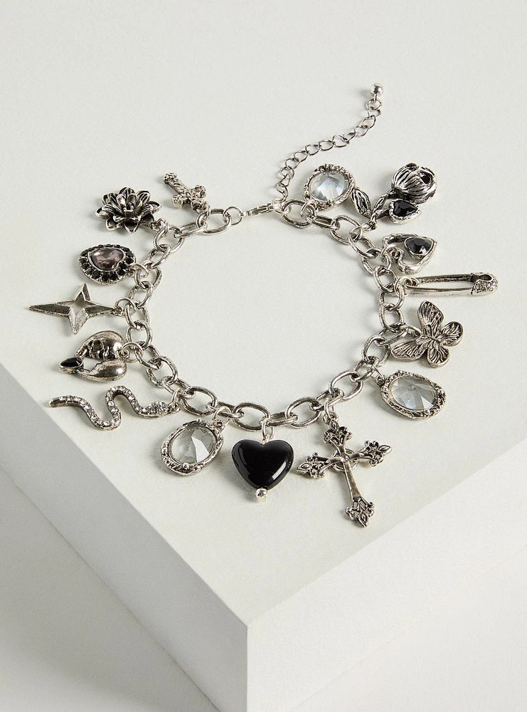 Edgy Charm Bracelet