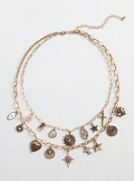 Celestial Charm Layered Necklace