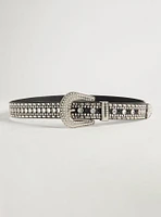 Stud & Rhinestone Western Belt