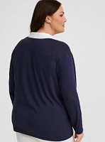 Collared Long Sleeve Tee