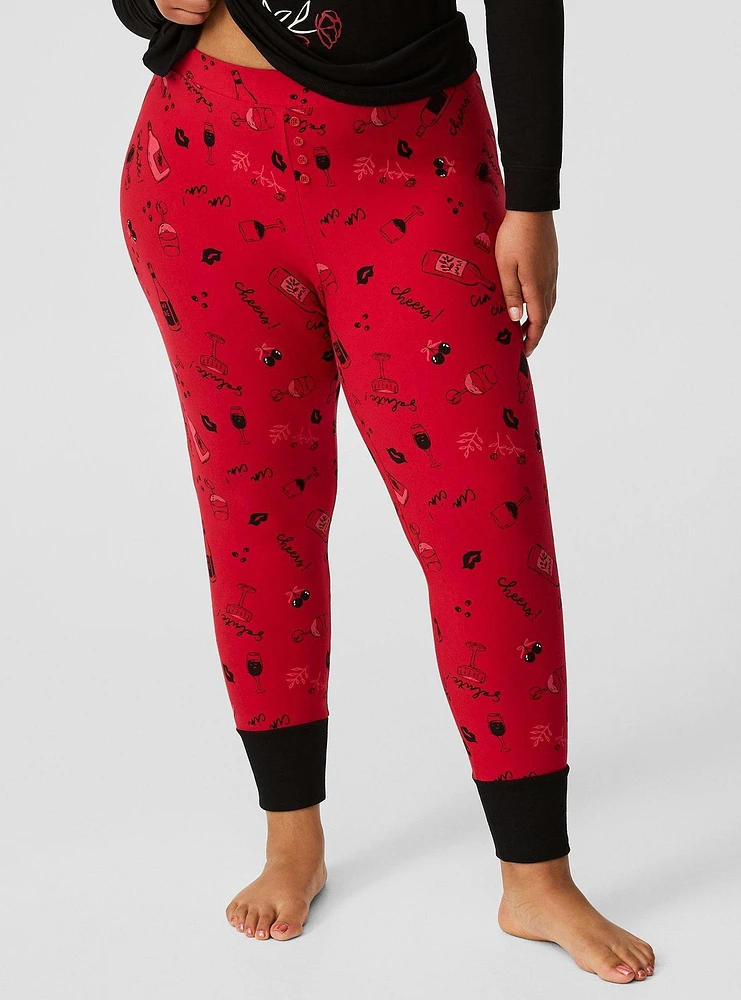 26" Foxy Sleep Legging