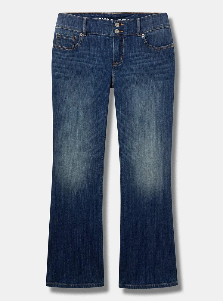 Low-Rise Flare Jean