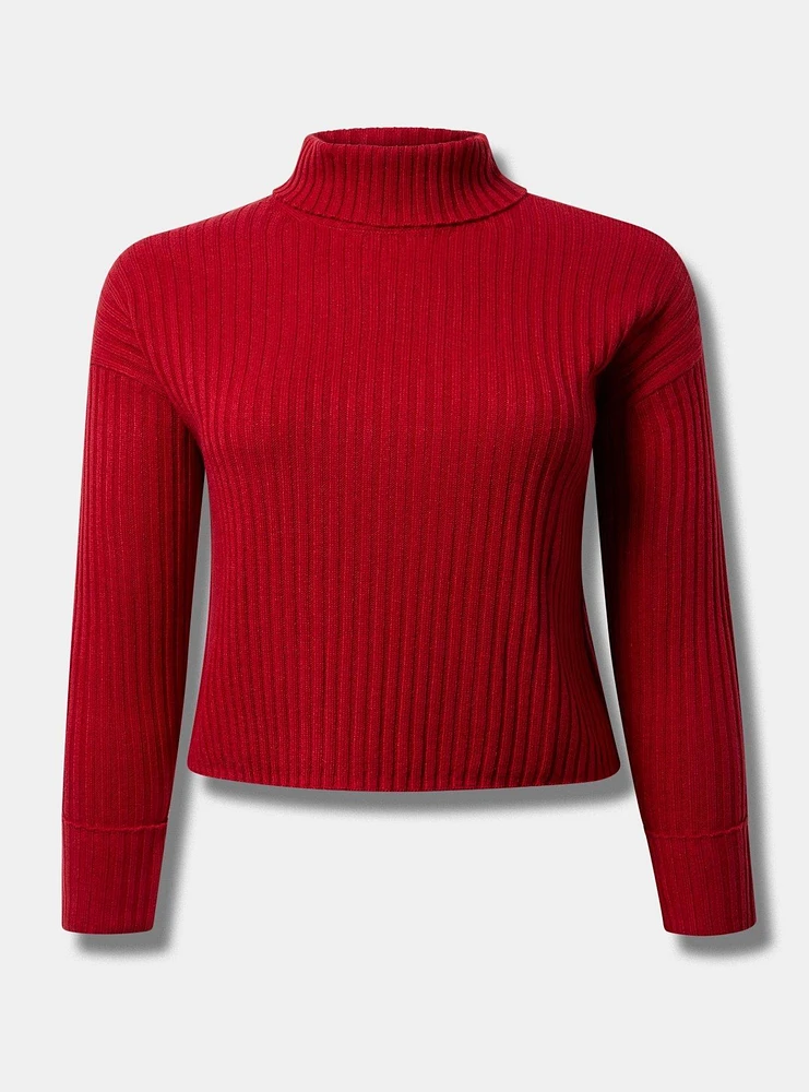 Ribbed Pullover Sweater