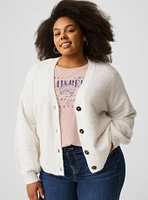 Vegan Cashmere Textured Cardigan