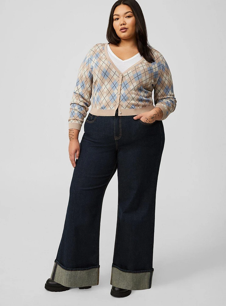 Jacquard Shrug