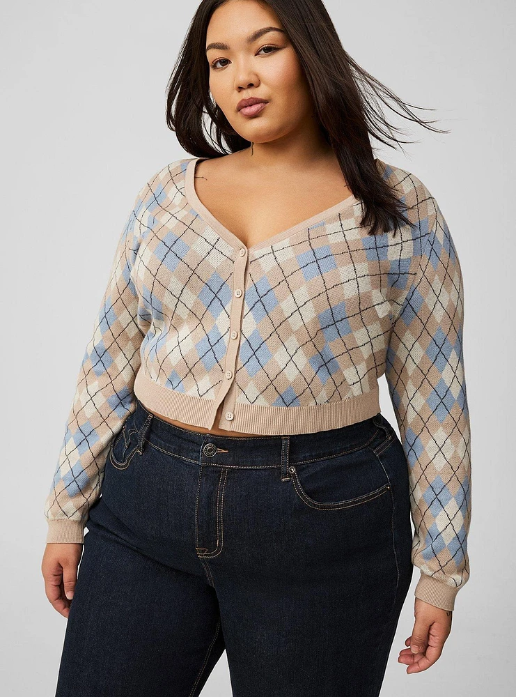 Jacquard Shrug