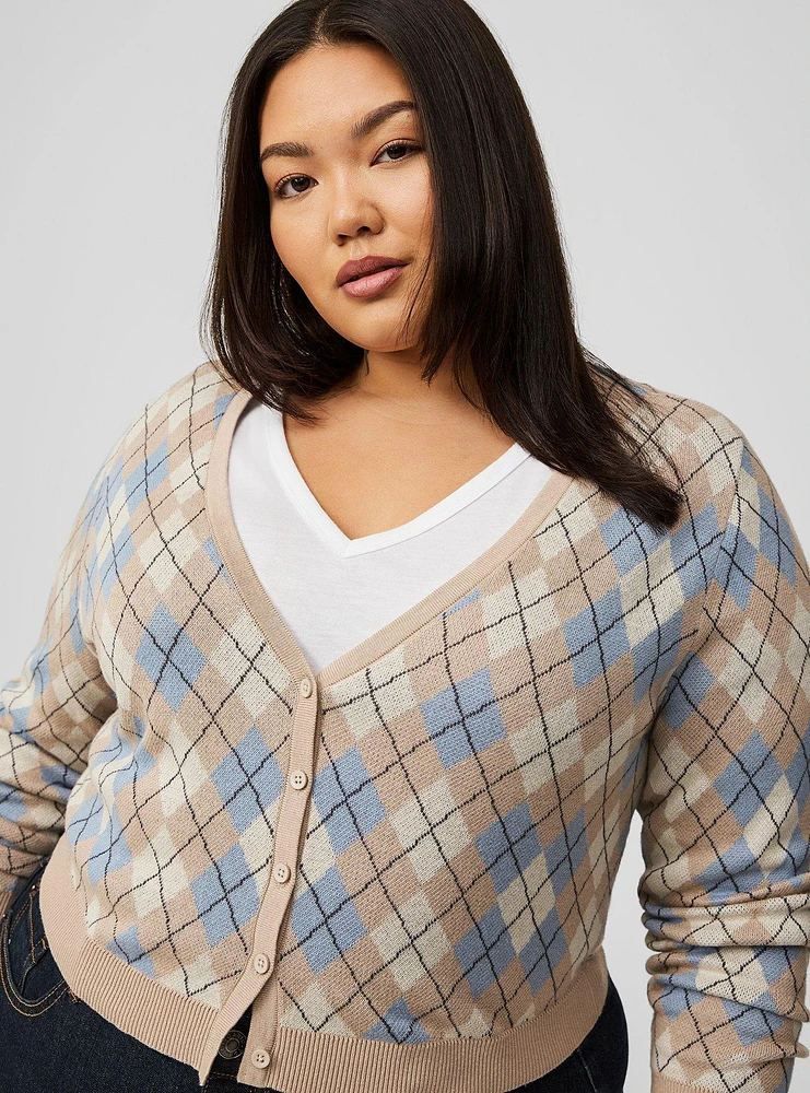 Jacquard Shrug