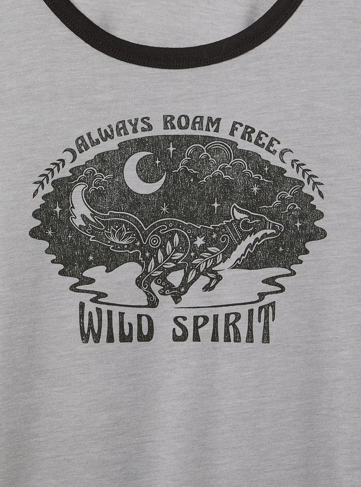 Roam Free Classic Fit Crew Signature Jersey Tee