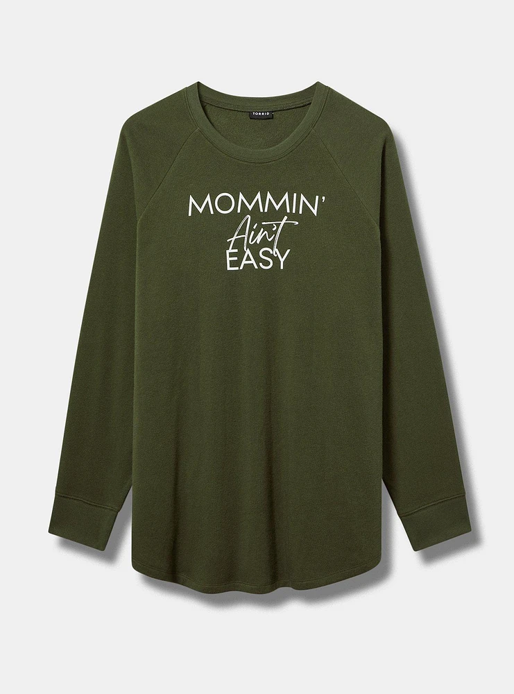 Mommin Classic Fit Tunic Sweatshirt