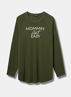 Mommin Classic Fit Tunic Sweatshirt