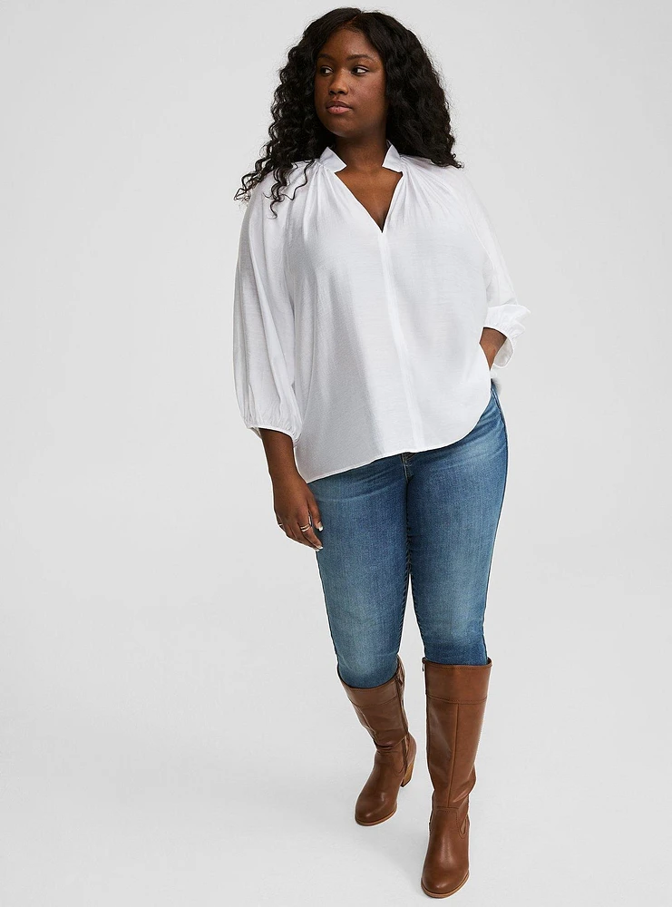 Peasant Raglan Blouse