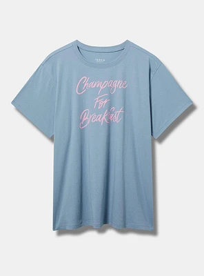 Champagne Breakfast Crew Heritage Jersey Tee