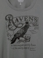 Raven Relaxed Crew Tee