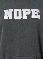 Nope Relaxed Fit Hoodie