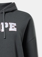 Nope Relaxed Fit Cozy Fleece Hoodie