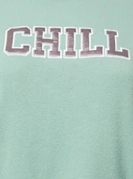 Chill Relaxed Fit Cozy Fleece Hoodie