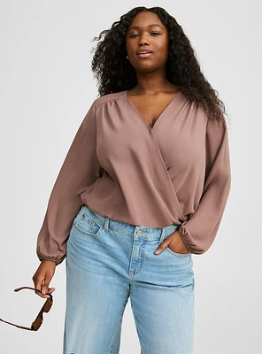 Surplice Blouse