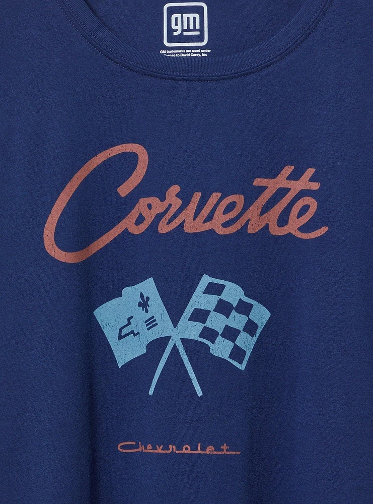 Corvette Classic Fit Crewneck Cotton Tee