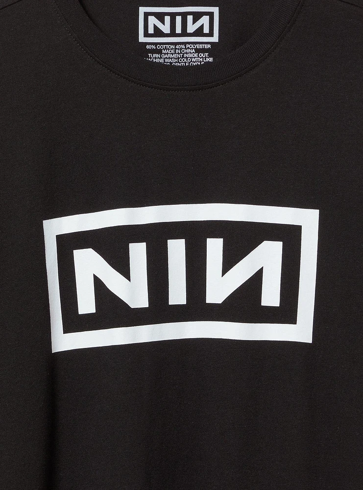 Nine Inch Nails Oversized Fit Tunic Tee