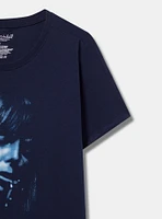 Joni Mitchell Classic Fit Crewneck Cotton Tee