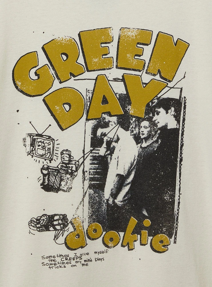 Green Day Classic Fit Crewneck Cotton Tee