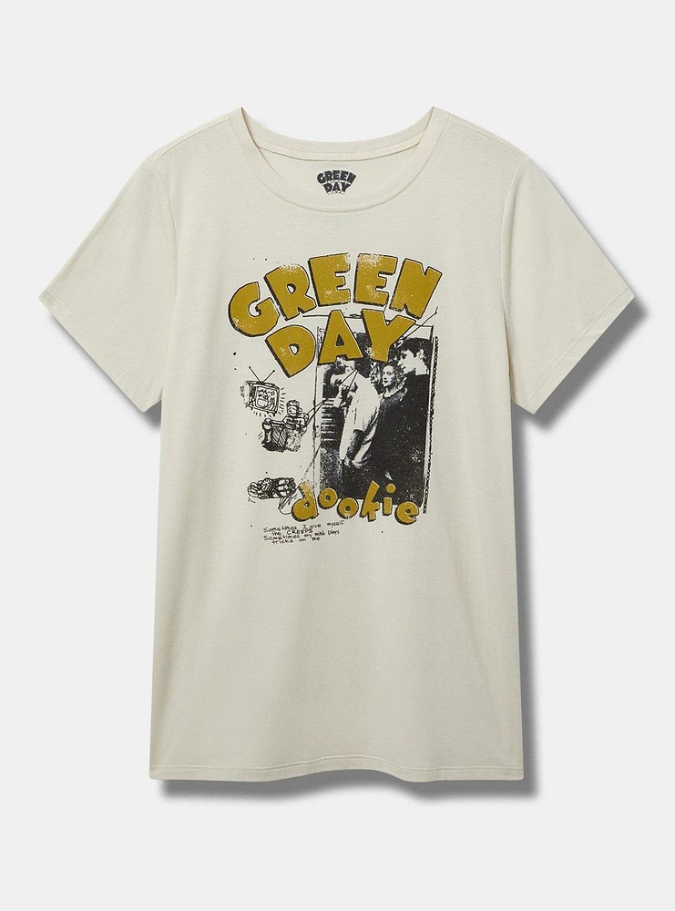 Green Day Classic Fit Crewneck Cotton Tee