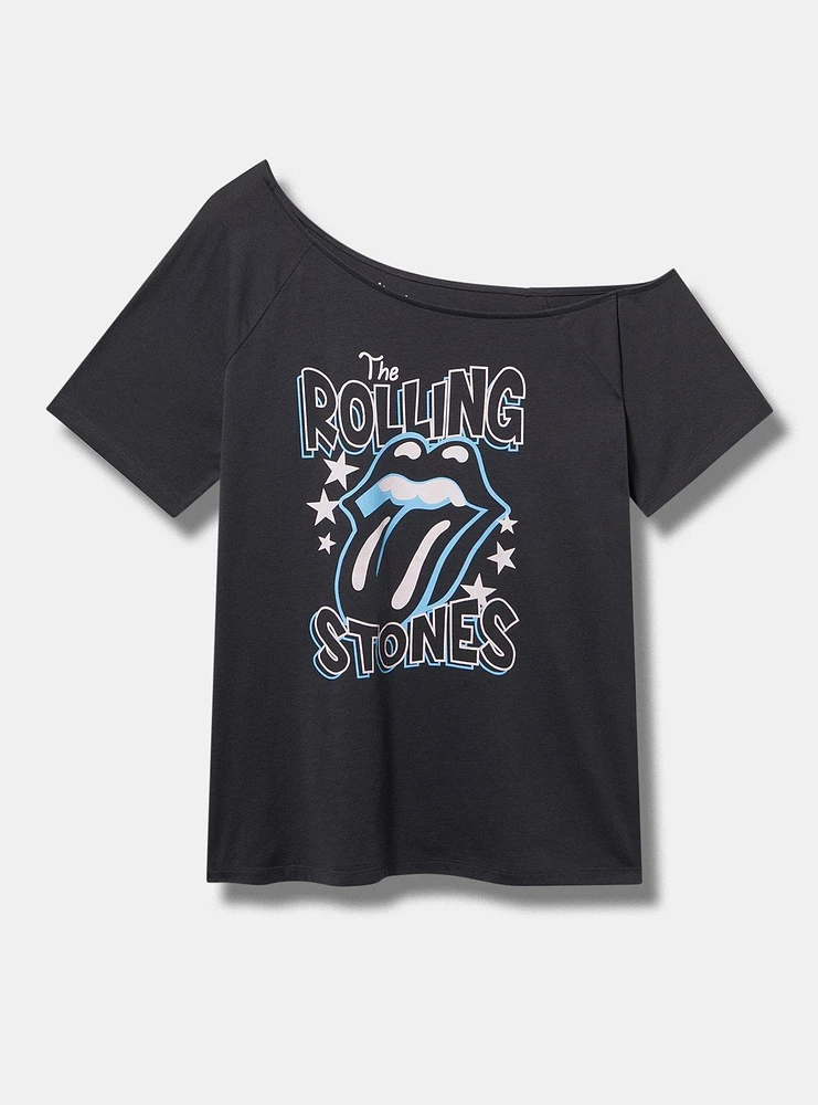 The Rolling Stones Off-Shoulder Tee