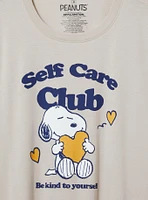 Peanuts Snoopy Self Care Club Tee