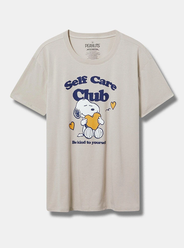 Peanuts Snoopy Self Care Club Tee