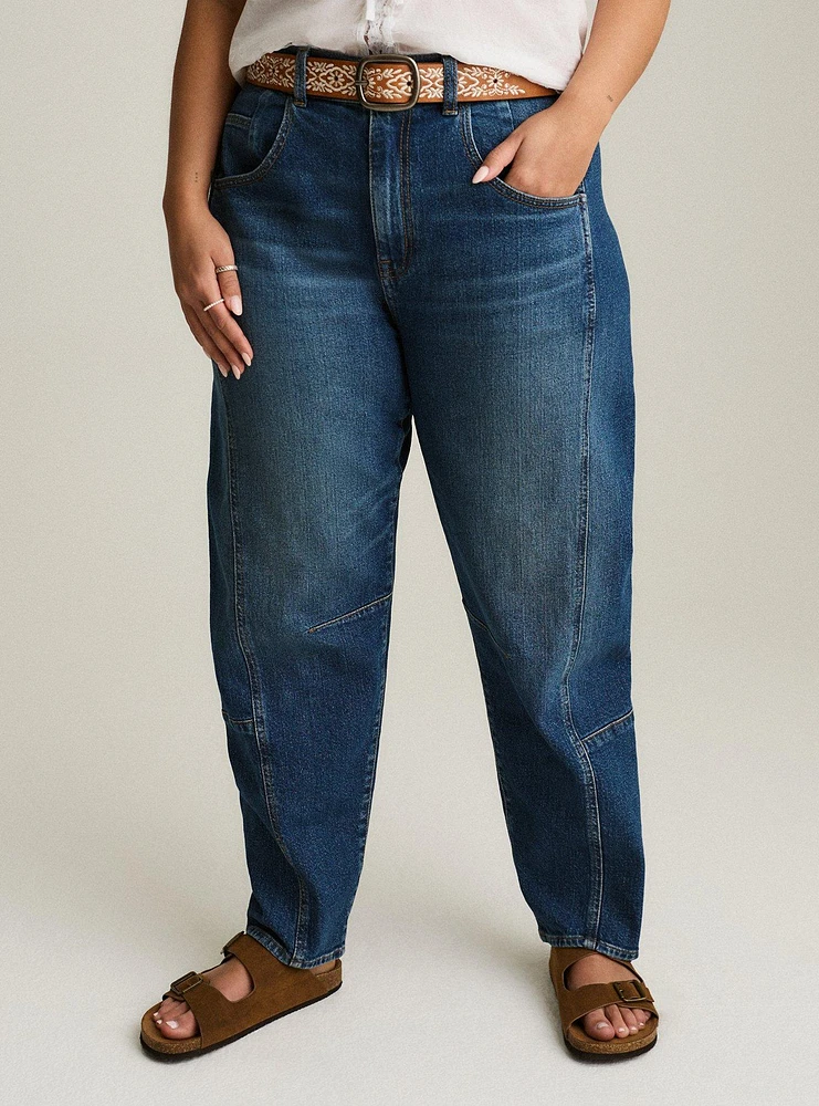 Festi High-Rise Barrel Jean