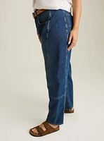 Festi High-Rise Barrel Jean