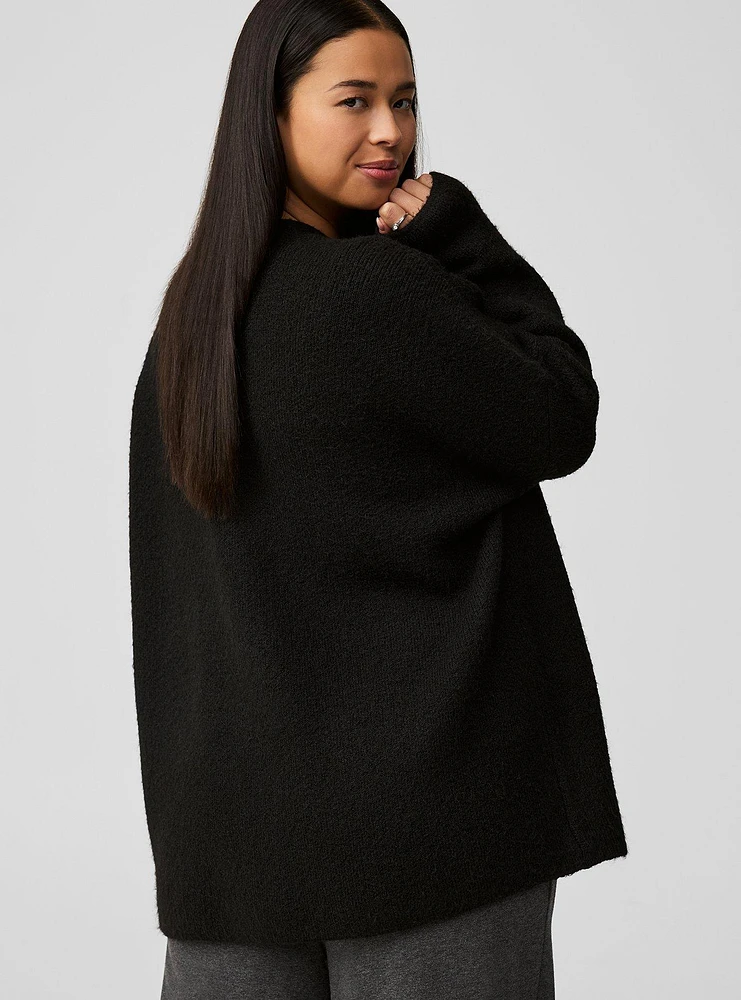 Oversized Boxy Boyfriend Cardigan