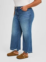 Crop High-Rise Wide Leg Jean