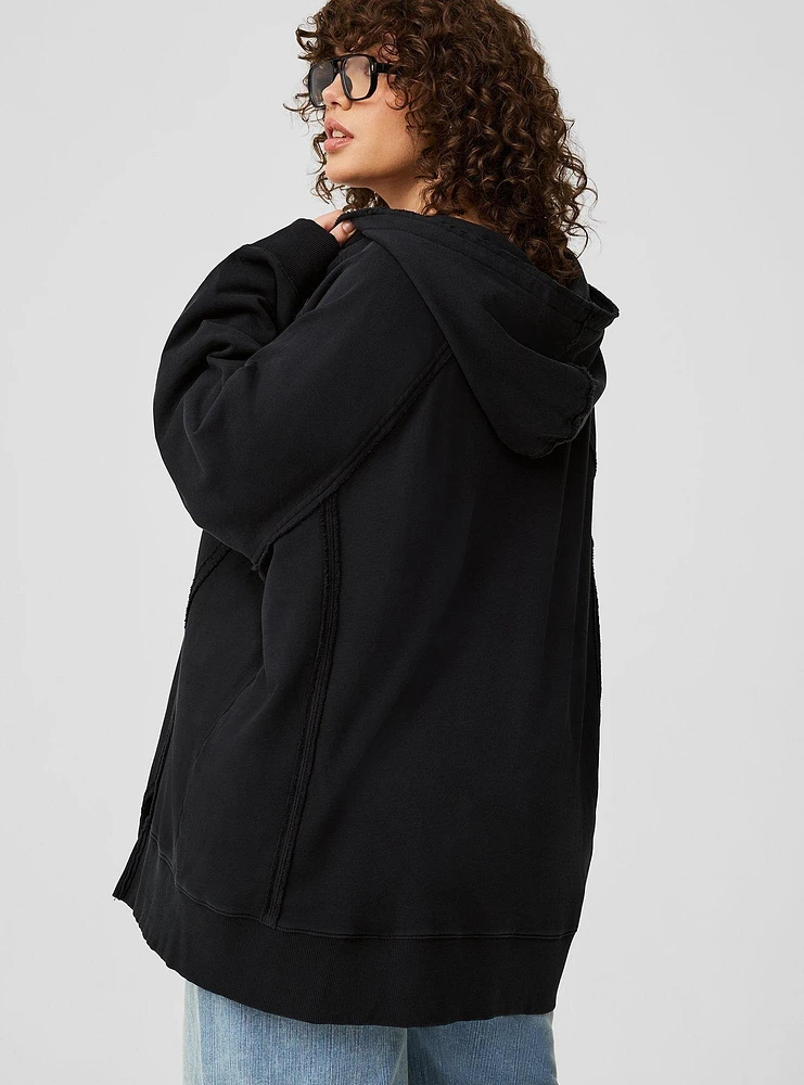 Drop Shoulder Hoodie