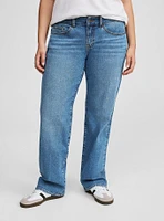 Baggy Low-Rise Straight Jean