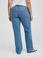 Baggy Low-Rise Straight Jean