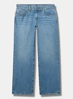 Baggy Low-Rise Straight Jean