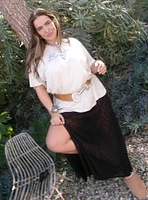 Festi Lace Maxi Skirt