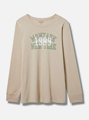 Montauk Heritage Jersey Long Sleeve Tee