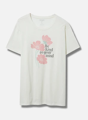 Be Kind Relaxed Fit Heritage Jersey Crew Tee