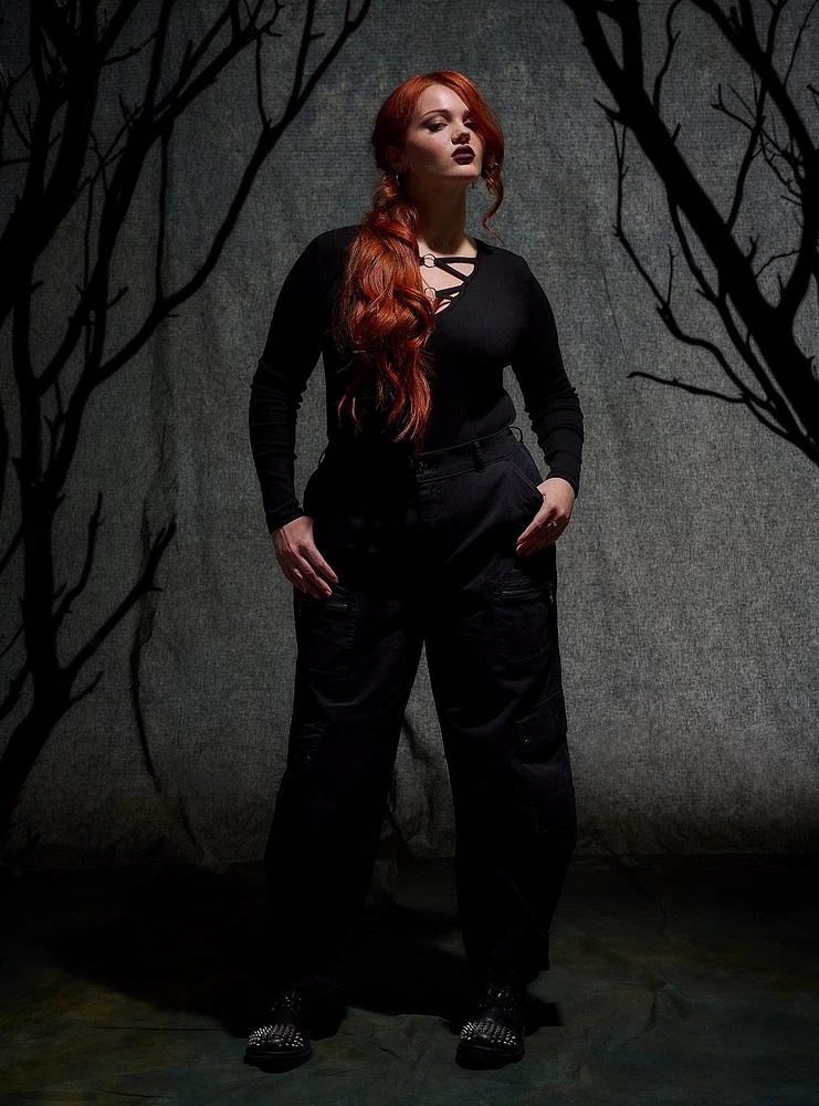 Nightfall O-Ring Long Sleeve Top