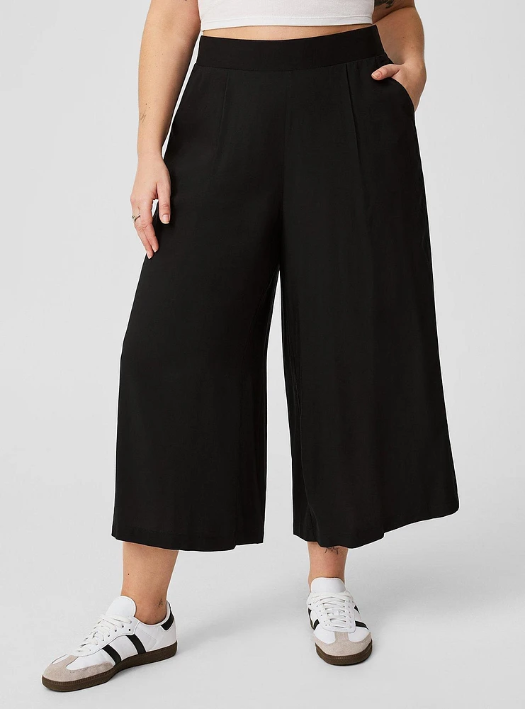 Crop Wide Leg Pant