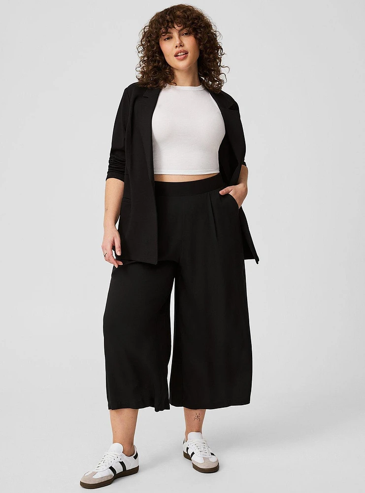 Crop Wide Leg Pant